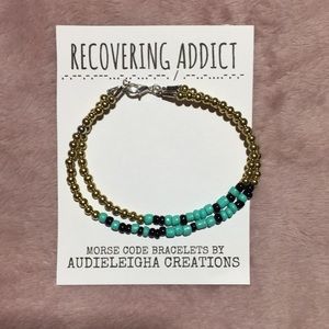 Reviving Addict Morse Code Bracelet